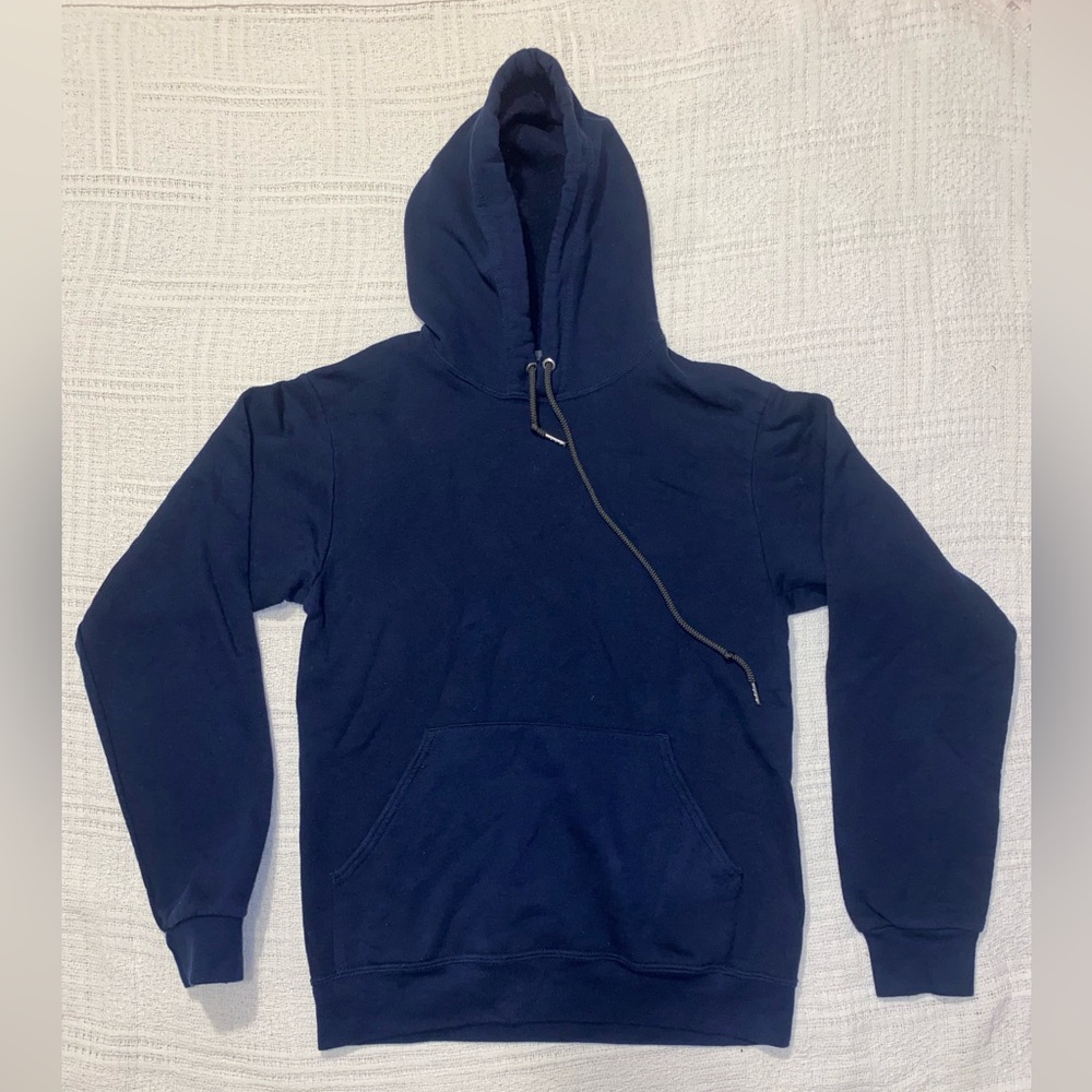 Fruit of the Loom Navy Blue Hoodie
